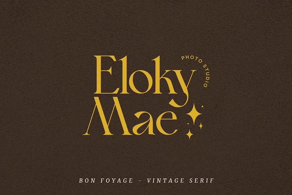 Bon Foyage Serif Font