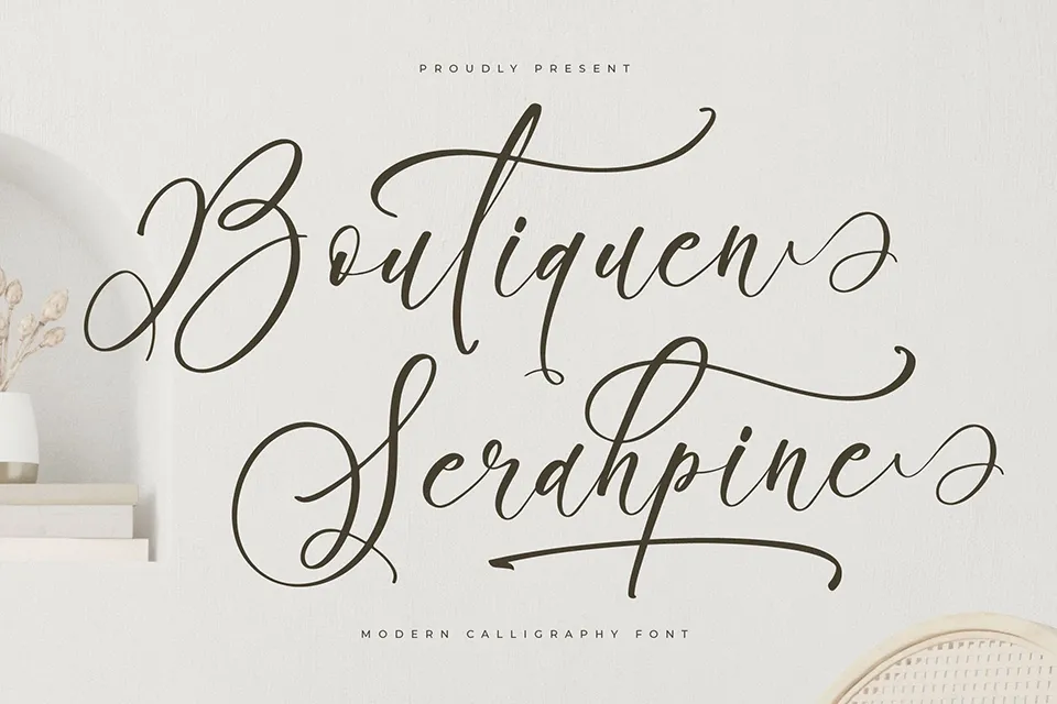 Boutiquen Serahpine Font