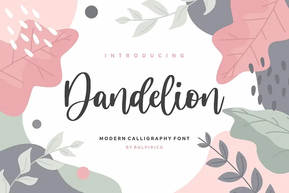 Dandelion Font