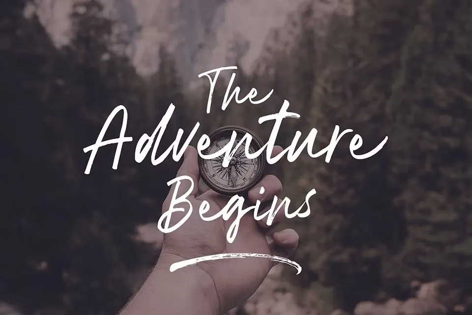 Dreamland Brush Font