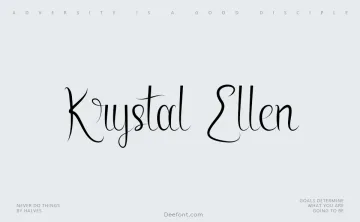Krystal Ellen Font