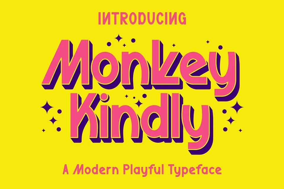 Monkey Kindly Font