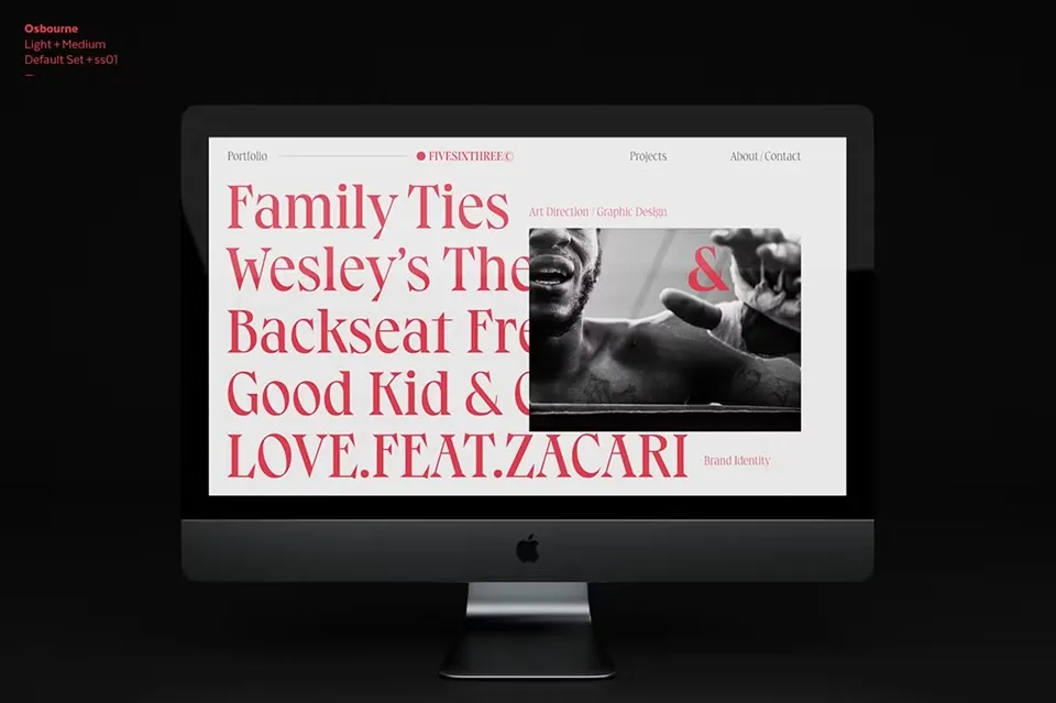 Osbourne Font Family