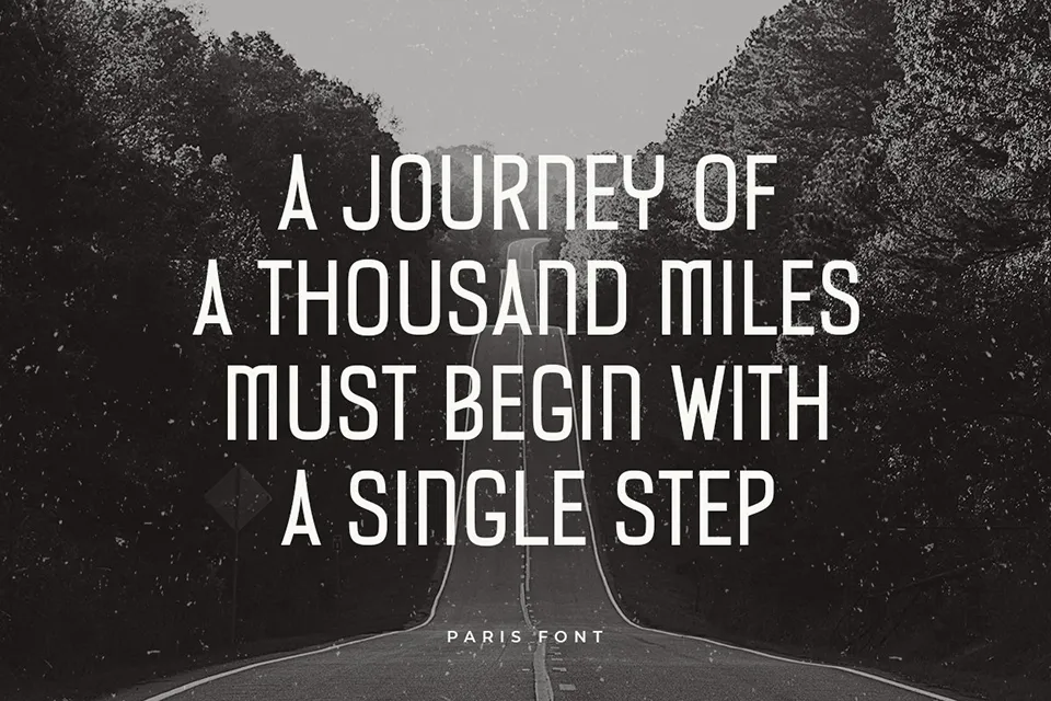 Paris Sans Serif Font