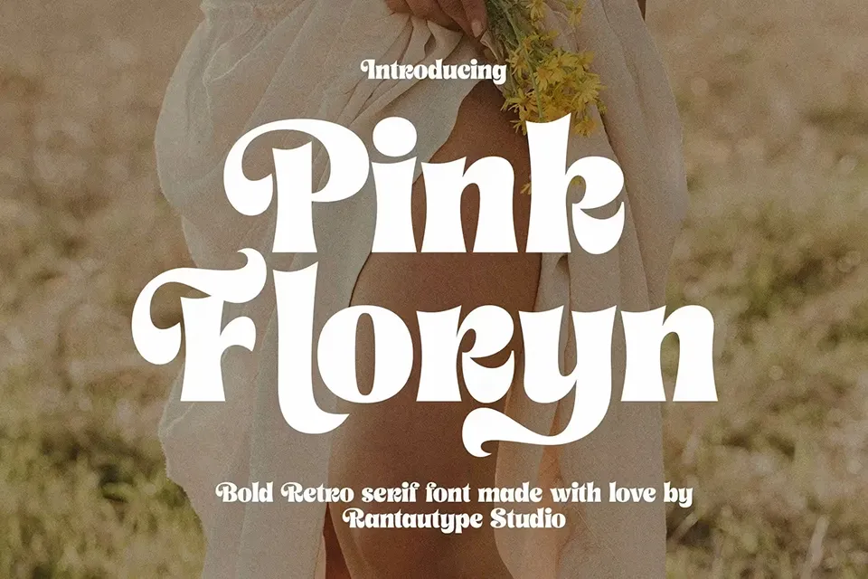 Pink Floryn Font