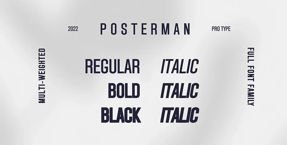 Posterman Font