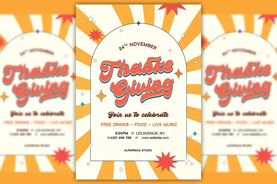 Psychedelic Groovy Font