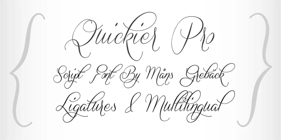 Quickier Font