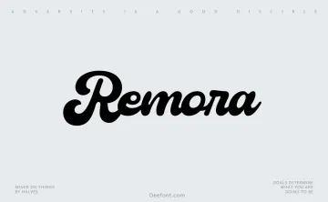 Remora Camilla Font