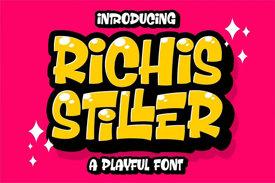 Richis Stiller Font