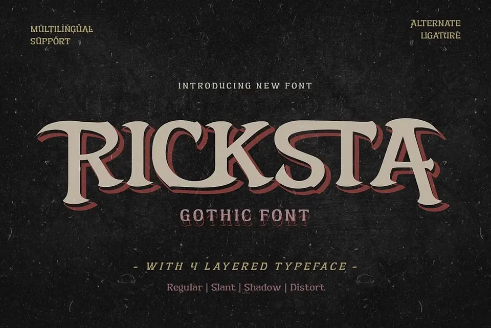 Ricksta Font