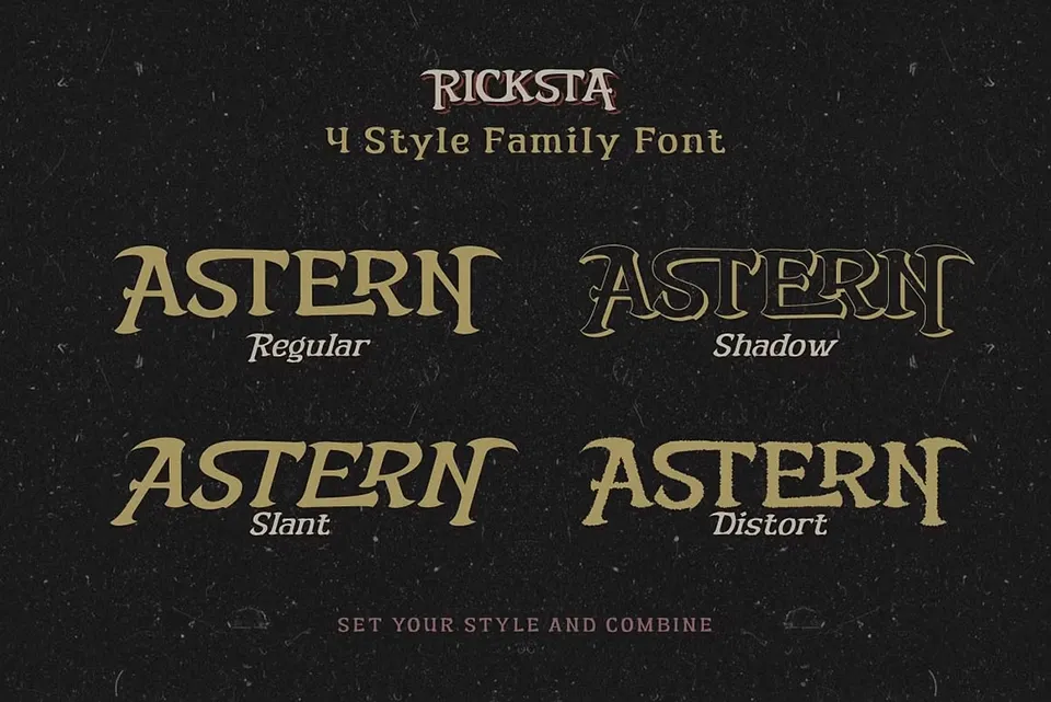 Ricksta Font