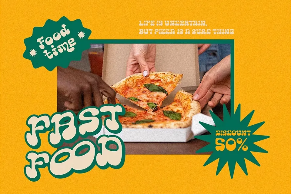 Saghi  Groovy Retro Font