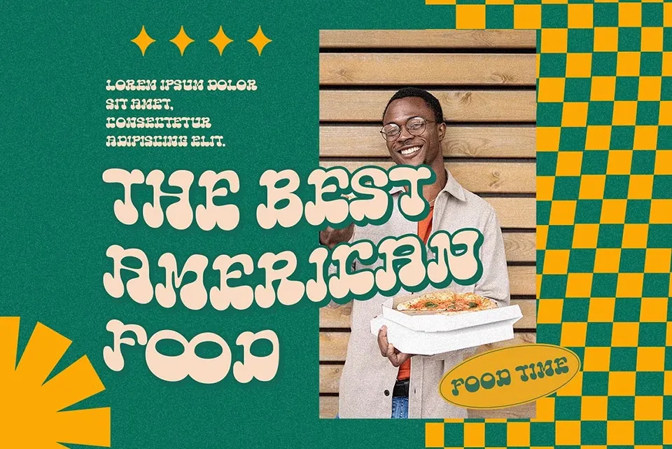 Saghi  Groovy Retro Font