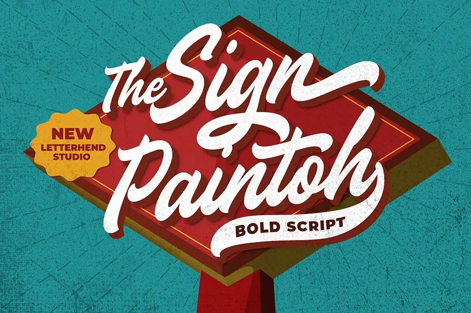 Sign Paintoh Font