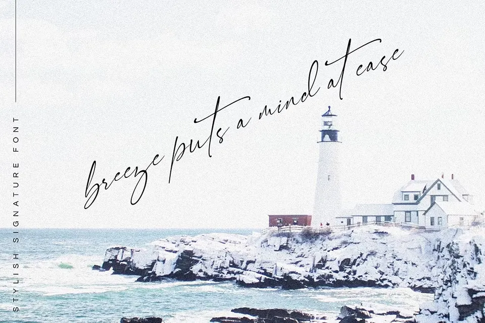 Signatie Signature Font