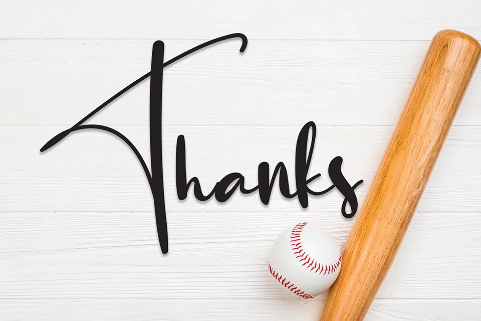 Softball Script Font