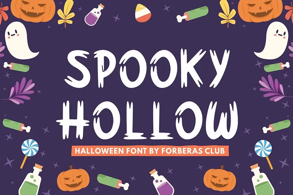 Spooky Hollow Font