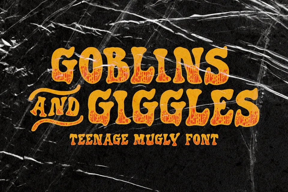 Teenage Mugly Font