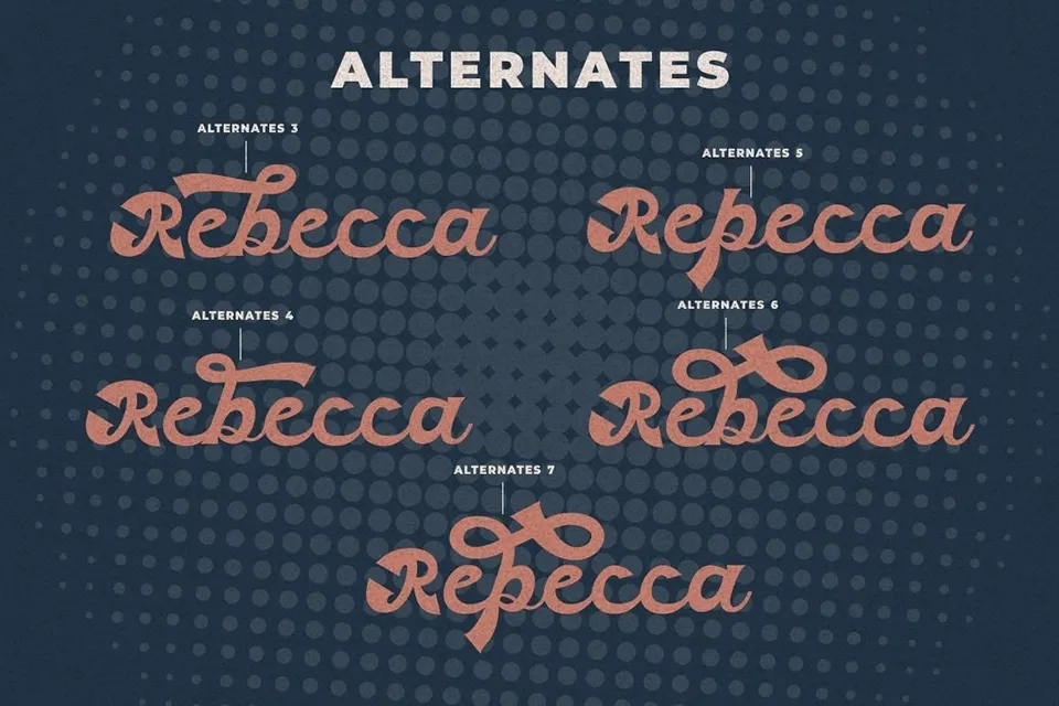 The Bad Vintage Font