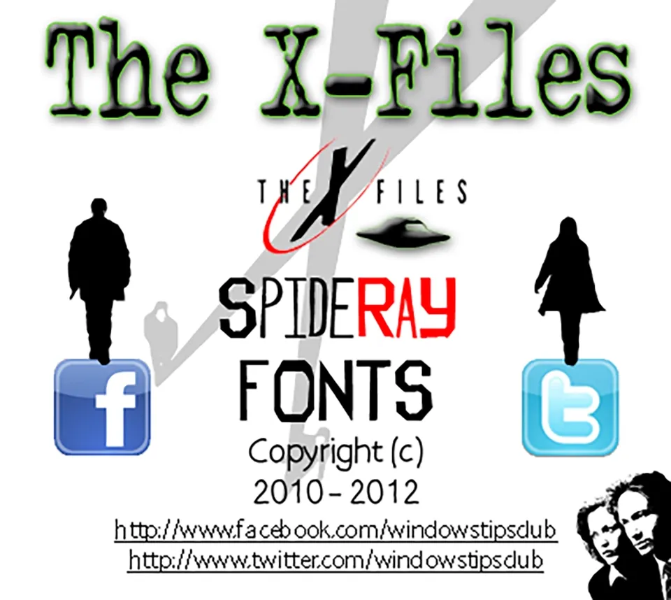 The X-Files Font