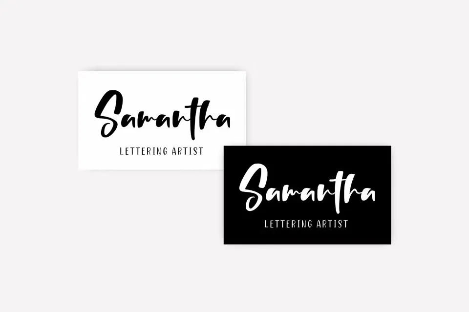 Thursday Vibes Brush Font