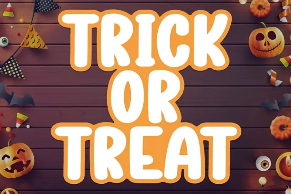 Trick Or Treat Display Font
