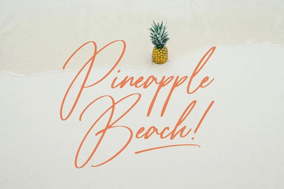 Tropical Harmony Font