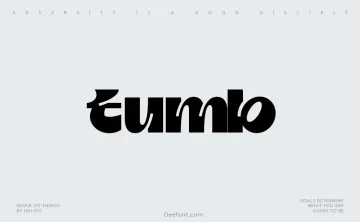Tumb Font