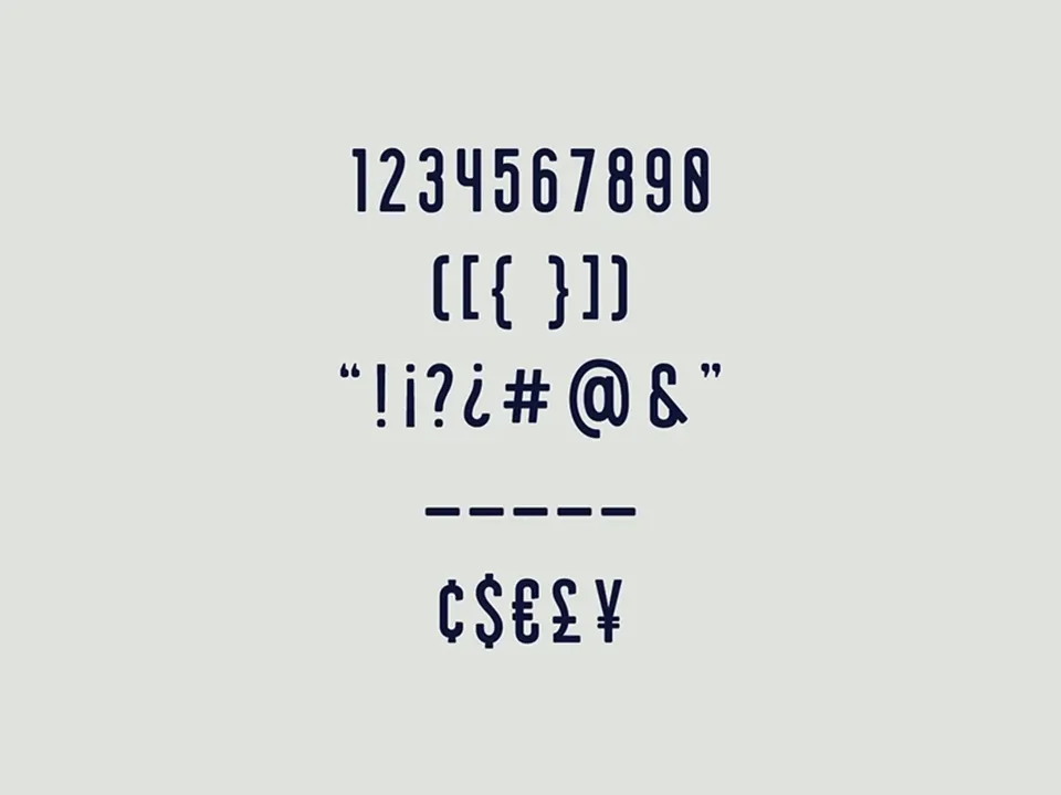 Union Condensed Font