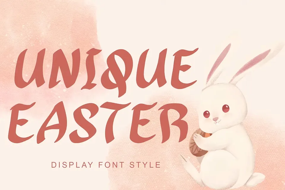 Unique Easter Font