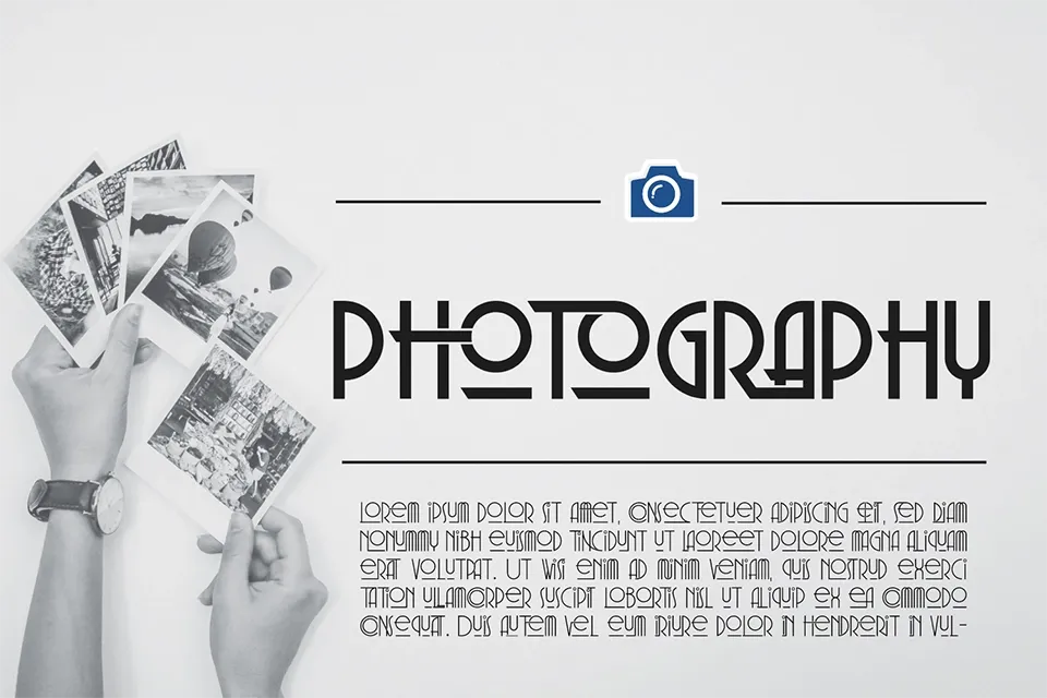 Universal Expansion Font