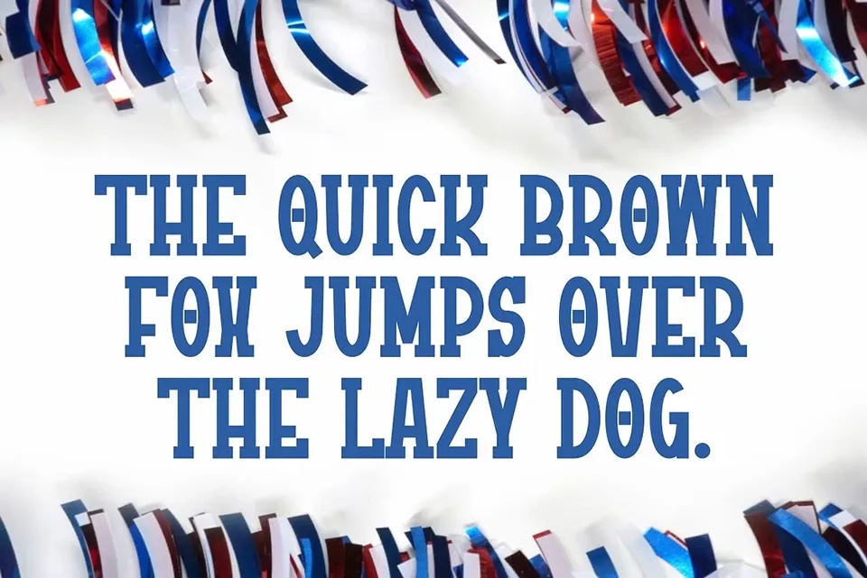 Vintage Patriot Font