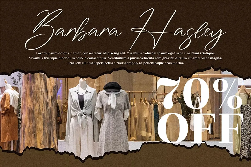 Washington Signature Font