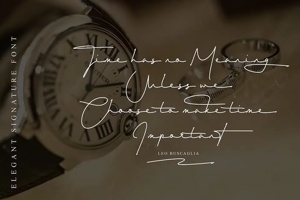 Windha Signature Font