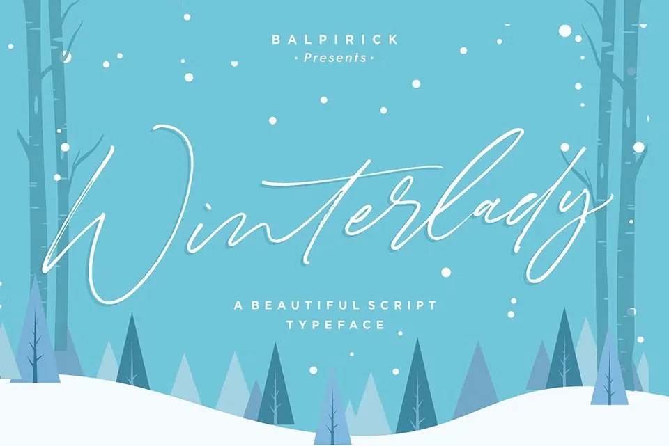 Winterlady Beautiful Font