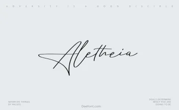 Aletheia Font