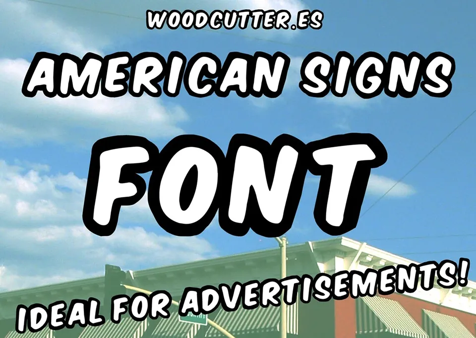 American Signs Font