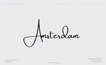 Amsterdam Font