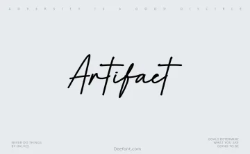 Artifact Font
