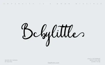 Babylittle Font