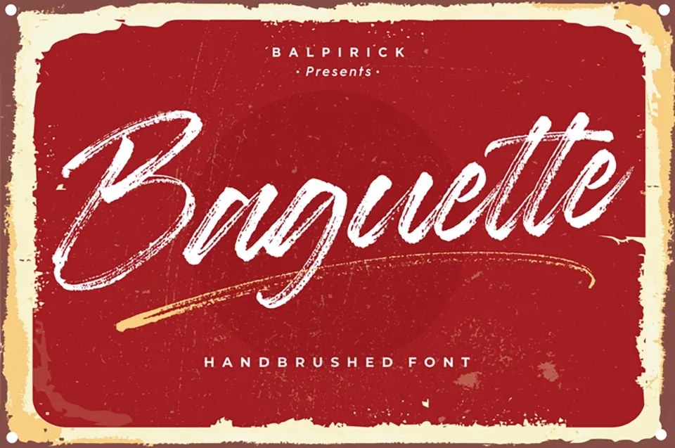 Baguette Font