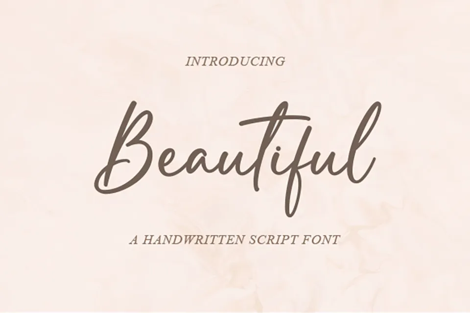 Beautiful Font