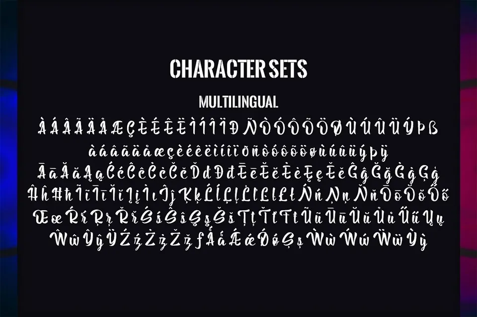Billy The Gang Font
