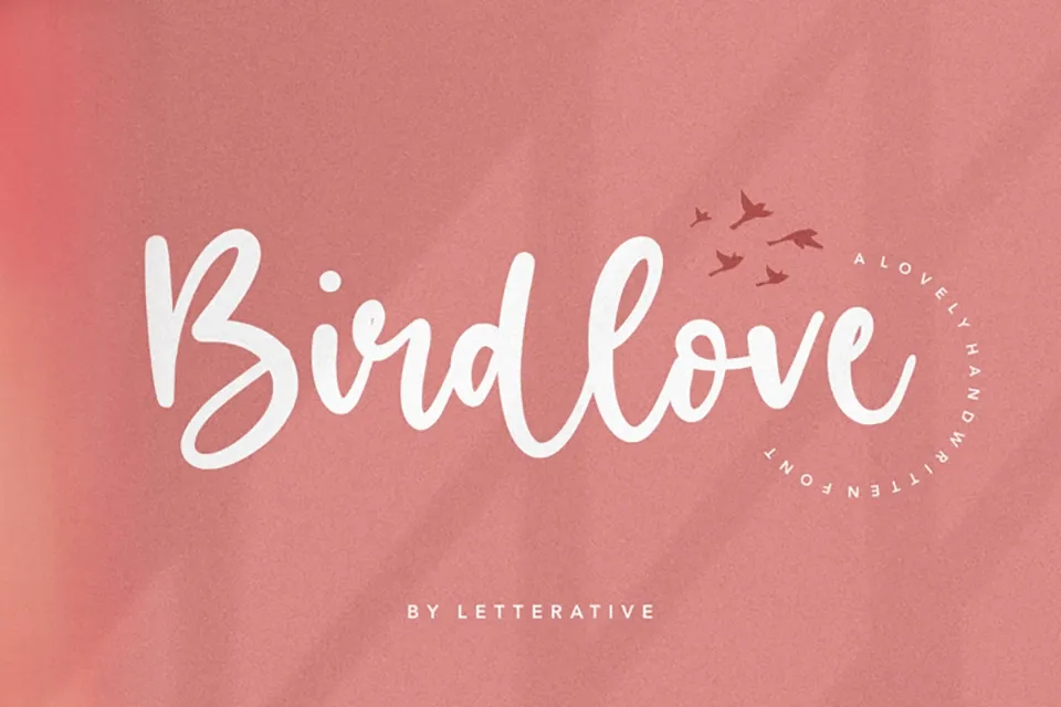Birdlove Font