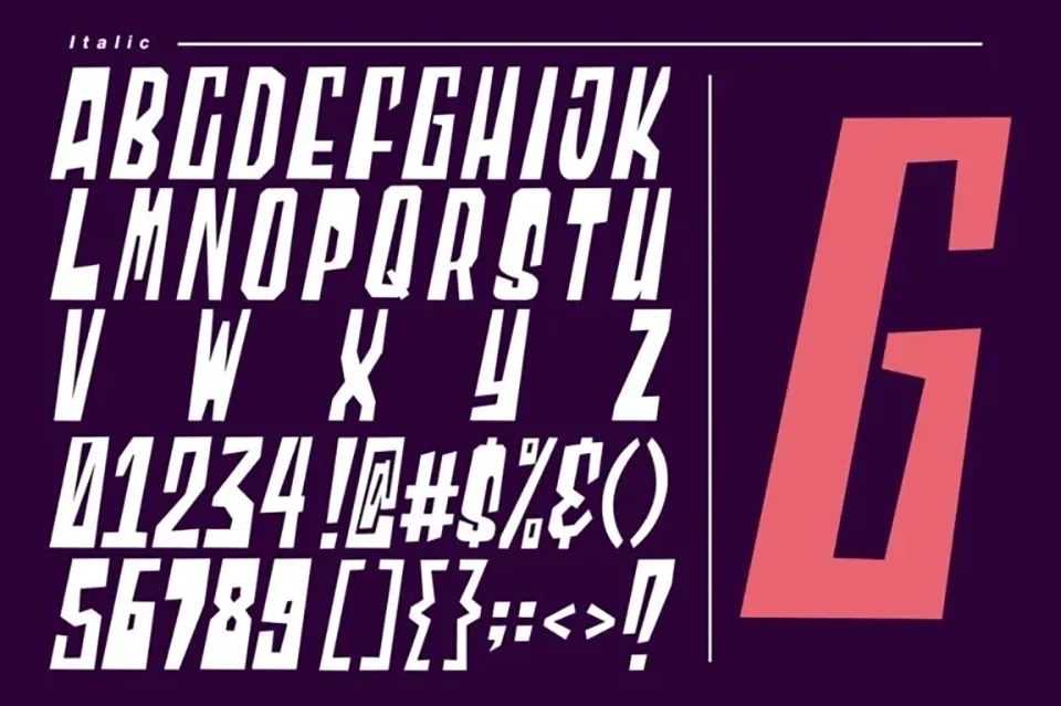 Blocky Font
