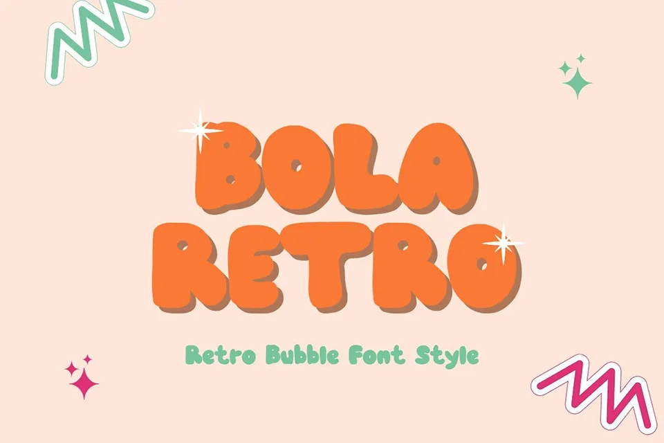 Bola Retro Font