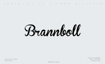 Brannboll Font