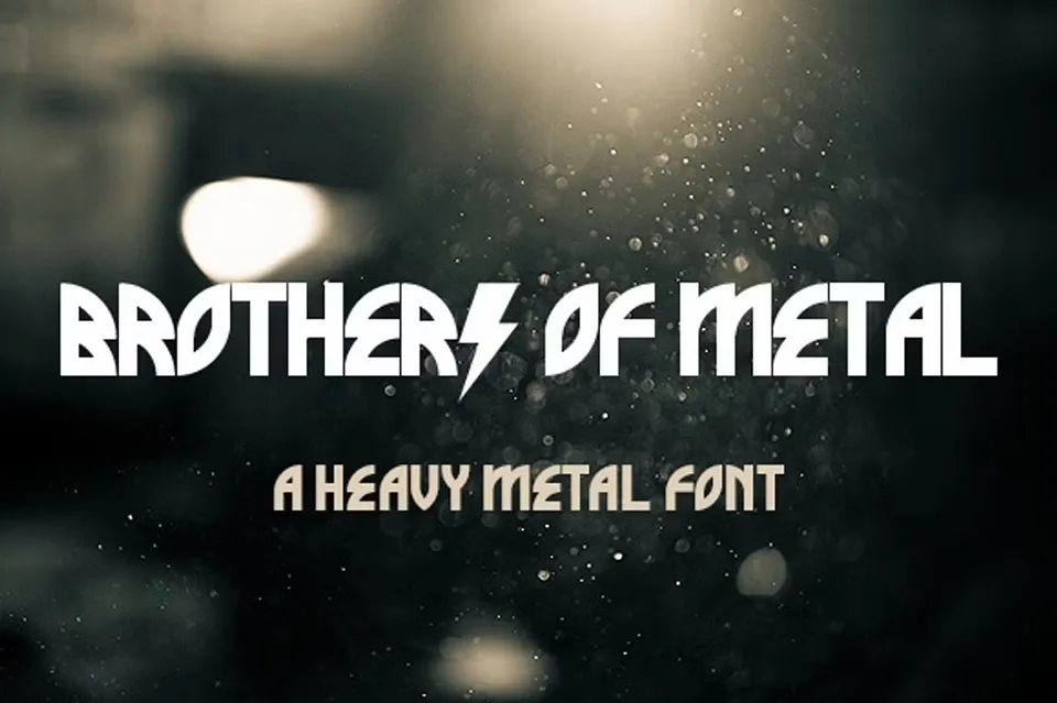 Brothers of Metal Font