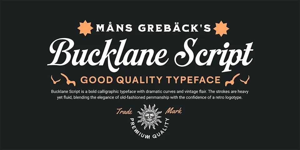 Bucklane Script Font